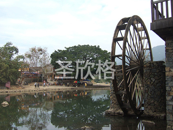 景观水车